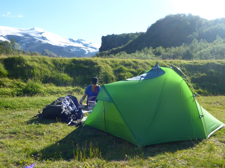 Kamperen in IJsland foto 2