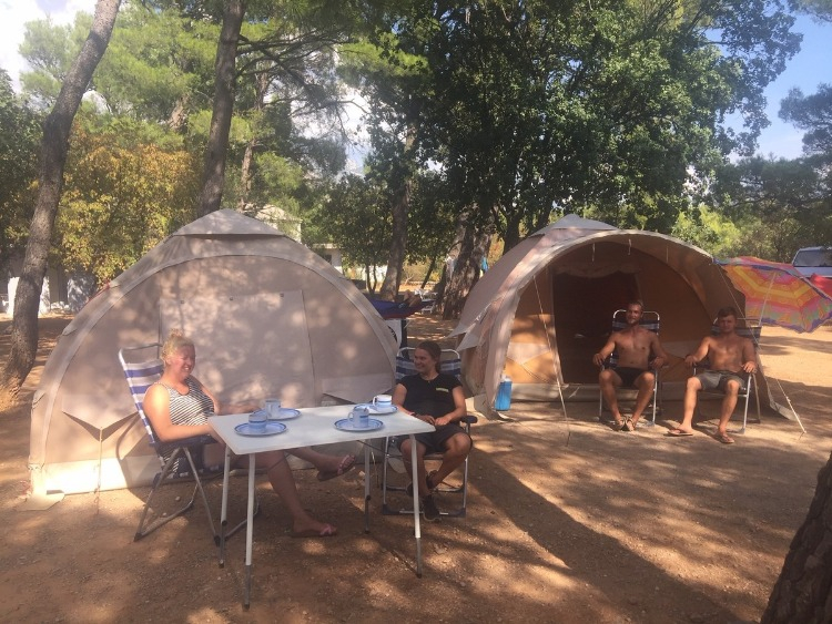 Camping Paklenica eenouders foto 2