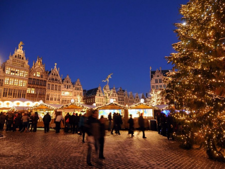 Singlereis Vier de feestdagen in Antwerpen