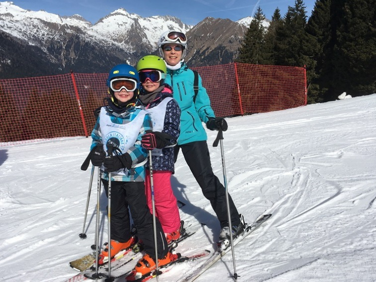 Eenoudervakantie Sneeuwplezier in Pinzolo