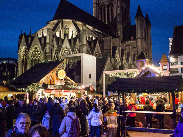 Singlereis Vier de feestdagen in Gent