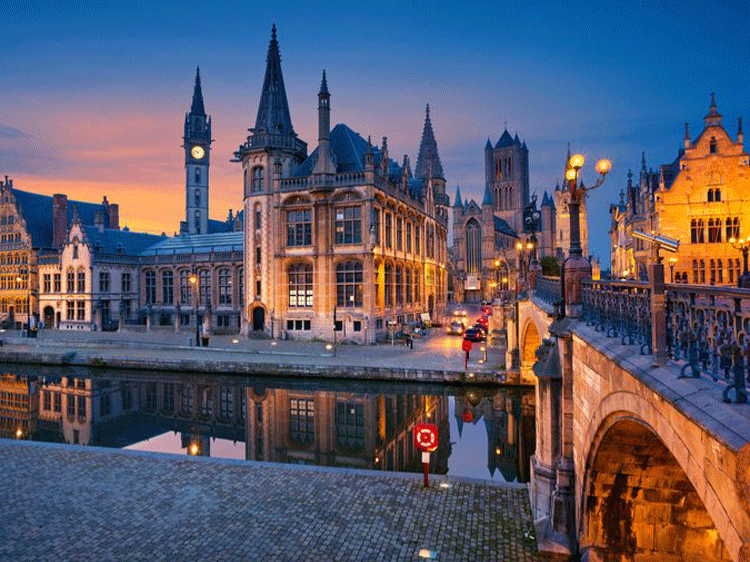 Singlereis Vier de feestdagen in Gent