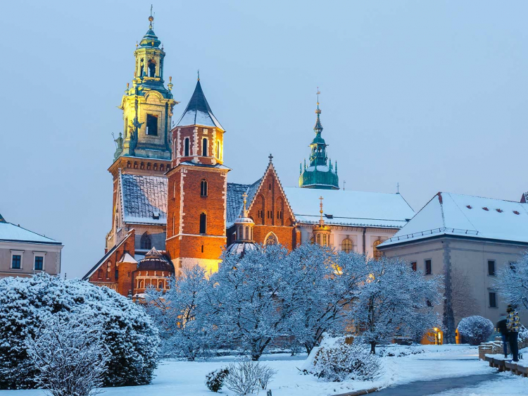 Singlereis Vier de feestdagen in Krakau 