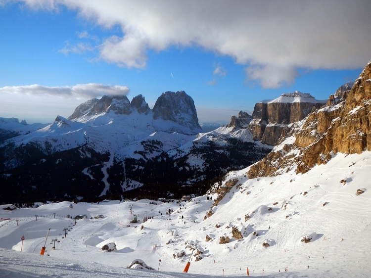 Groepsreis Skisafari Italië in de Dolomieten 