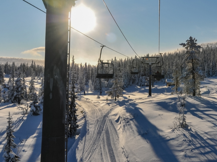 Singlereis Wintersport in Zweden Voor beginnende skiërs
