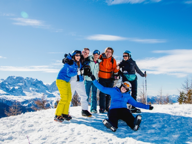 Singlereis Wintersport in Marilleva, Italië
