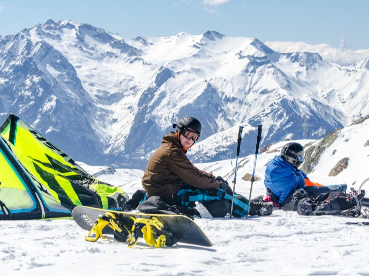 Groepsreis Snowkite vakantie  In Feldberg