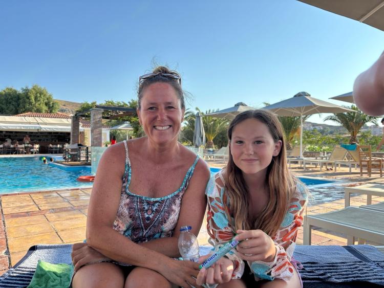 Eenoudervakantie Zonvakantie op Lesbos