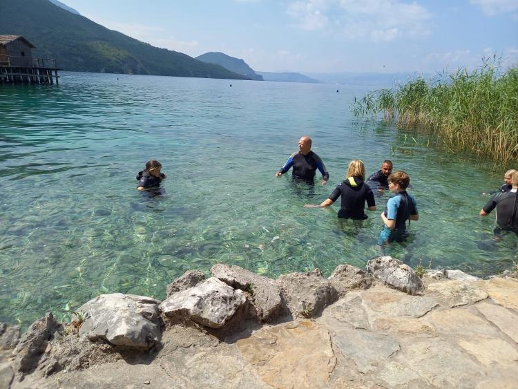 Eenoudervakantie Zonvakantie Aan het meer van Ohrid