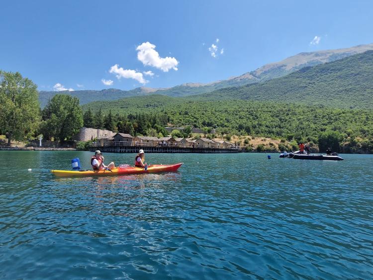 Eenoudervakantie Zonvakantie Aan het meer van Ohrid