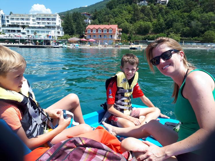Eenoudervakantie Zonvakantie Aan het meer van Ohrid