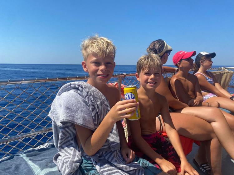 Eenoudervakantie Zonvakantie Ammoudia in Griekenland