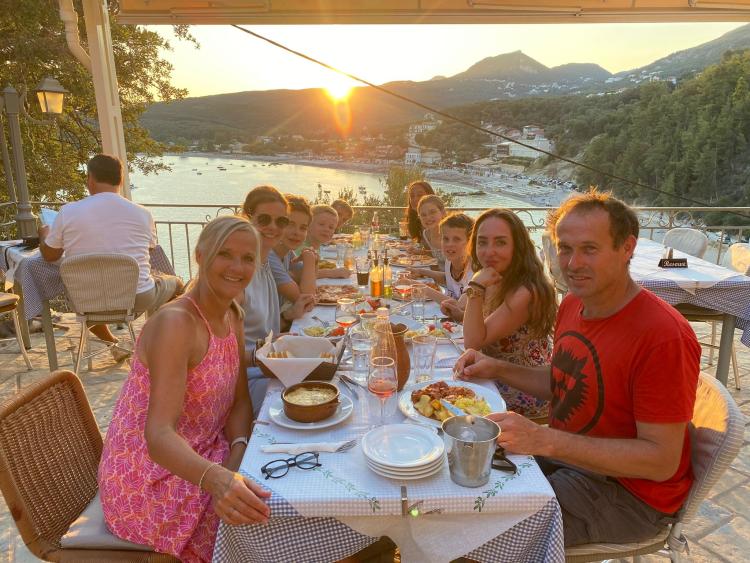 Eenoudervakantie Zonvakantie Ammoudia in Griekenland