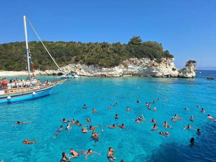 Eenoudervakantie Zonvakantie Ammoudia in Griekenland