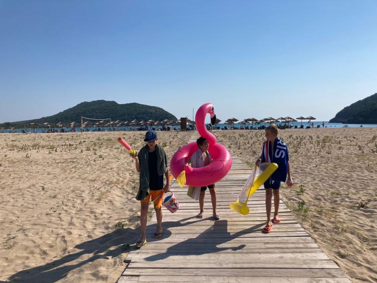 Eenoudervakantie Zonvakantie Ammoudia in Griekenland