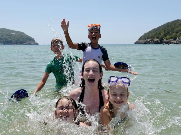 Eenoudervakantie Zonvakantie Ammoudia in Griekenland