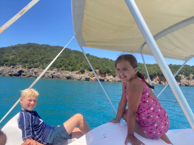 Eenoudervakantie Zonvakantie Ammoudia in Griekenland