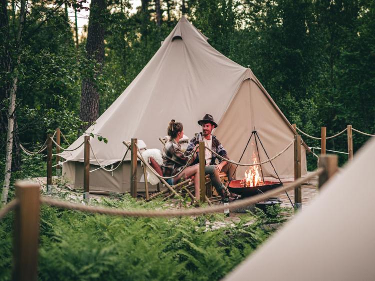 Singlereis Glamping Zweden (HBO-WO) Luxe kamperen in de Zweedse natuur