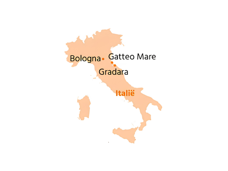 Dag 2: Aankomst Gabicce Mare