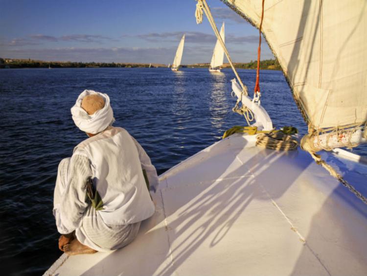 Dag 8 - Aswan - Feloektocht over de Nijl