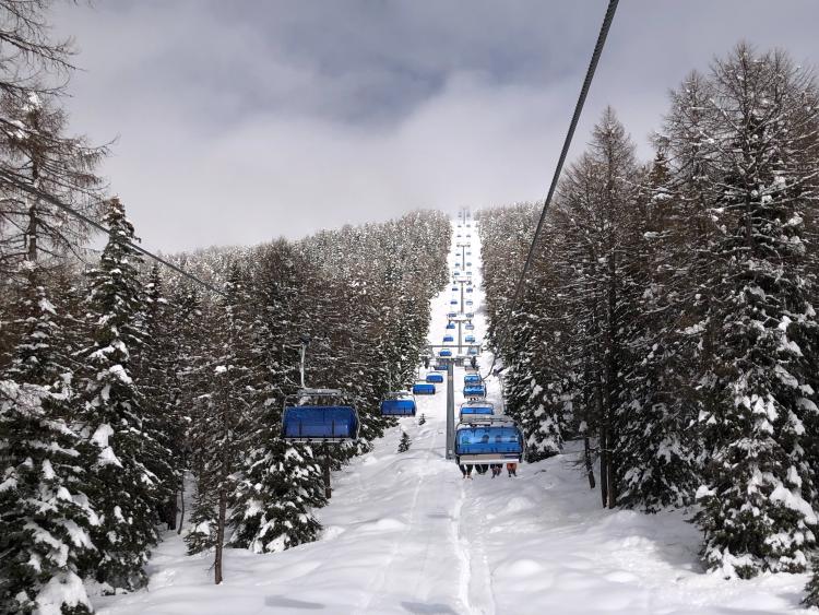 Singlereis Genieten van wintersport in Pinzolo