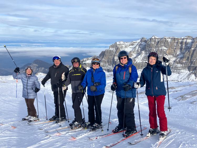 Singlereis Genieten van wintersport in Pinzolo