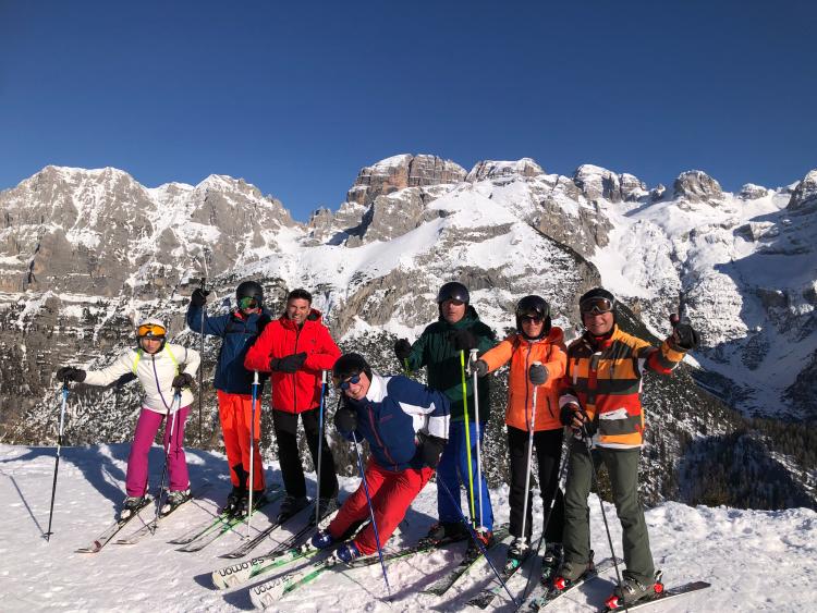 Singlereis Genieten van wintersport in Pinzolo