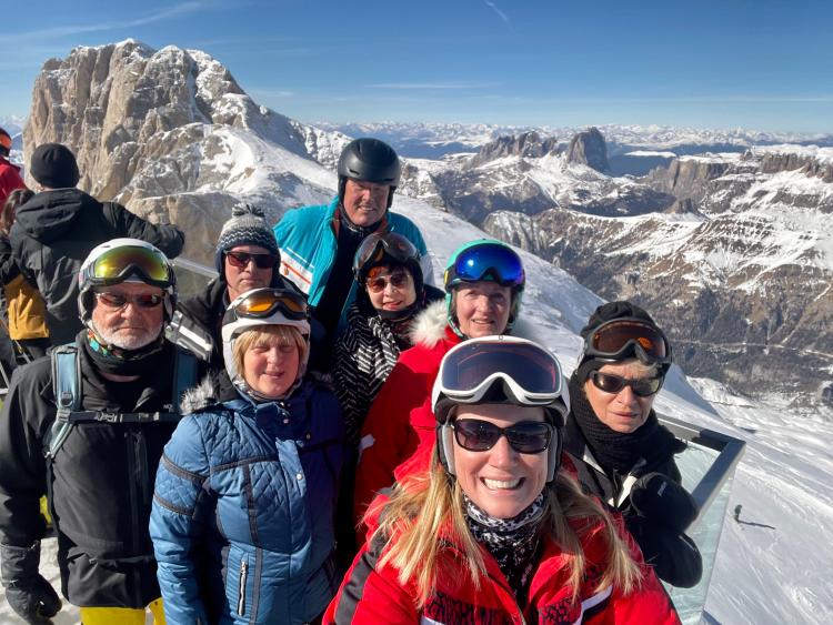 Singlereis Genieten van wintersport Canazei - Sella Ronda