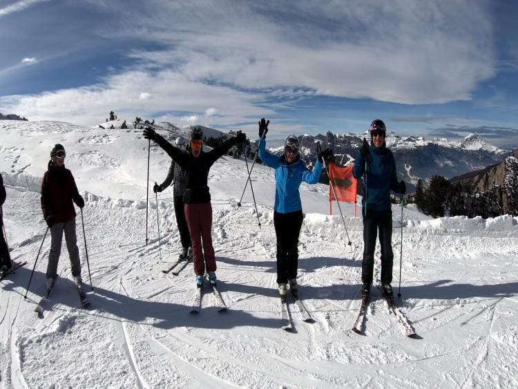 Singlereis Genieten van wintersport Canazei - Sella Ronda