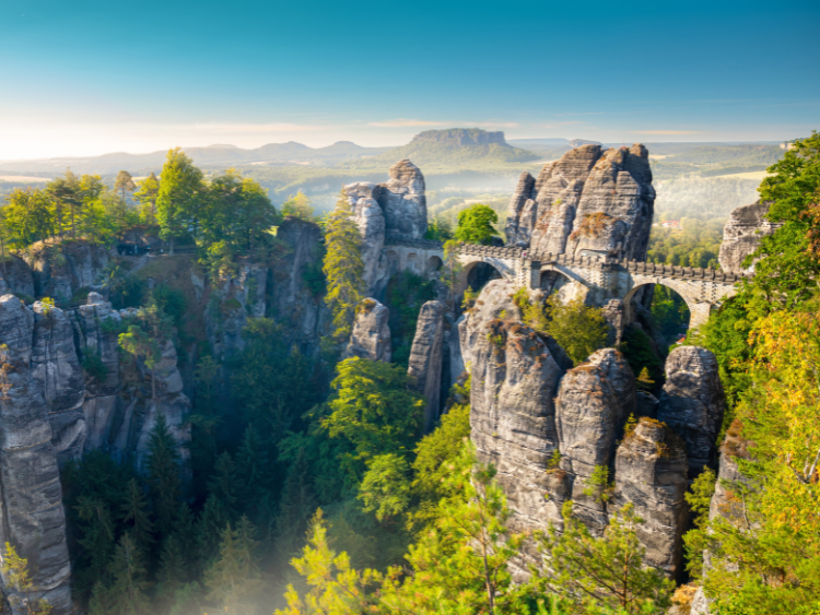Donderdag: Bastei, Königstein en de Sächsiche Schweiz