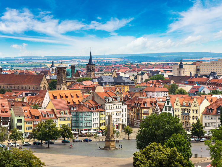 Zaterdag: Erfurt