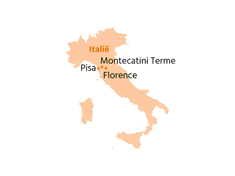 Zondag: Aankomst Italië