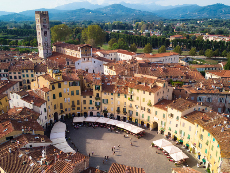 Donderdag: Pisa en Lucca