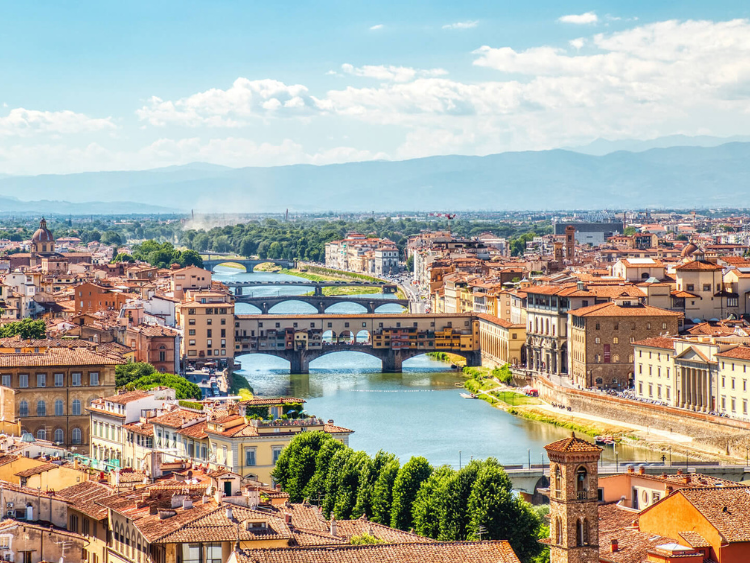 Vrijdag: Vrije dag of dagtocht Florence