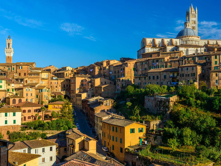 Zaterdag: Siena en de Chianti-regio