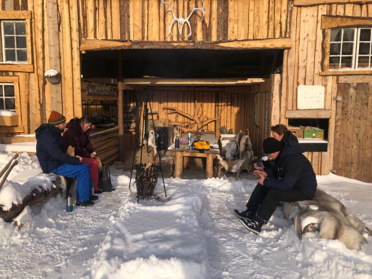 Singlereis Winters Avontuur in Zweeds Lapland