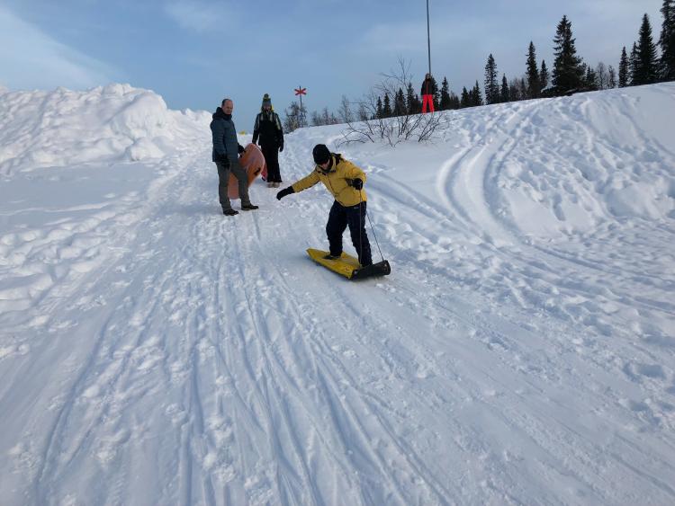 Singlereis Winters Avontuur in Zweeds Lapland