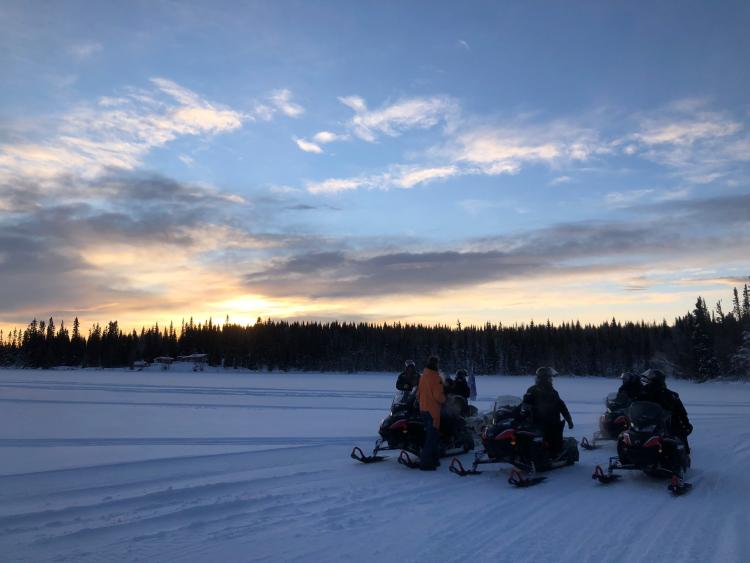 Singlereis Winters Avontuur in Zweeds Lapland