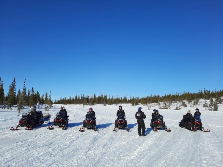 Singlereis Winters Avontuur in Zweeds Lapland