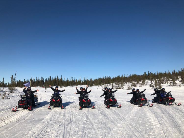 Singlereis Winters Avontuur in Zweeds Lapland
