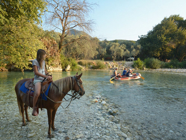 Eenoudervakantie Zonvakantie Ammoudia in Griekenland