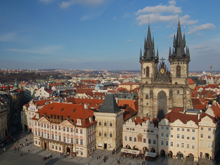 Singlereis Vier de feestdagen in Praag