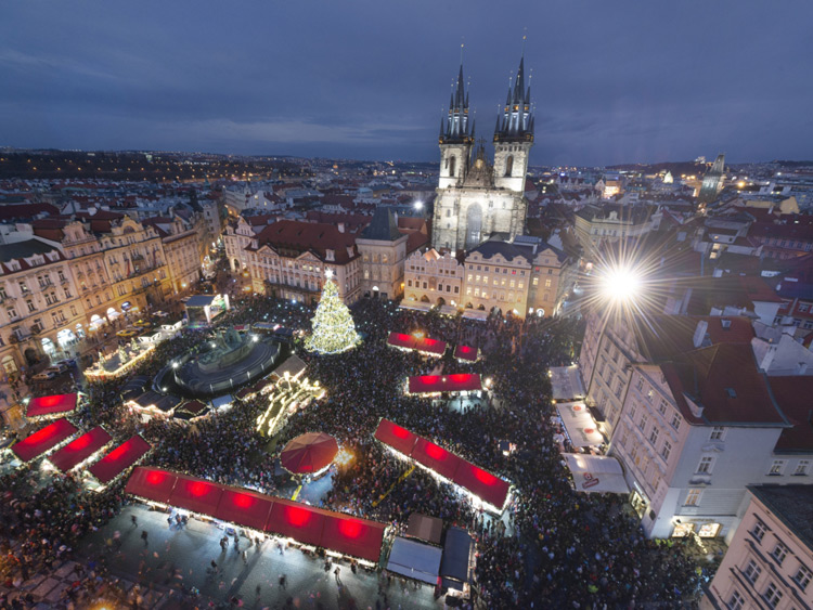 Singlereis Vier de feestdagen in Praag