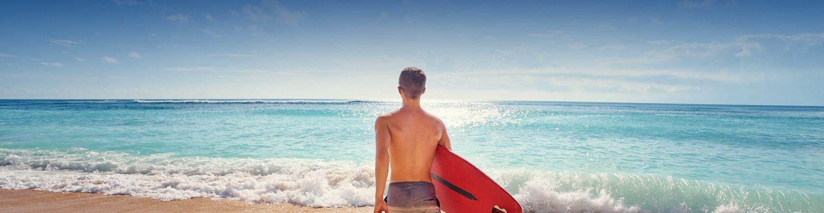 Surfen groepsreis met andere singles