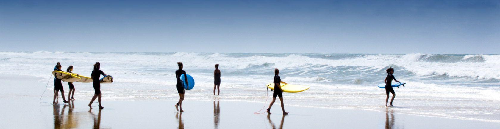 Surfen groepsreis met andere singles